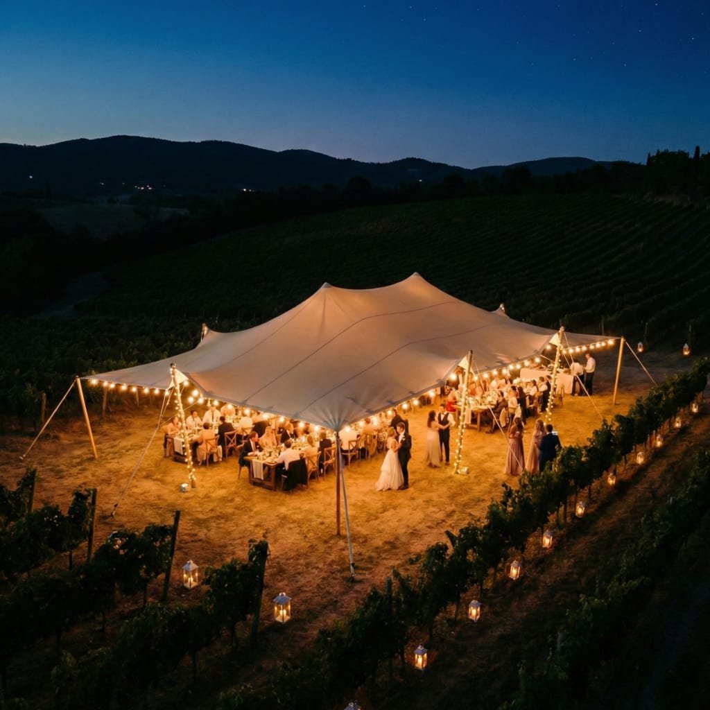 Noleggio tensostrutture matrimoni o eventi, come funziona?